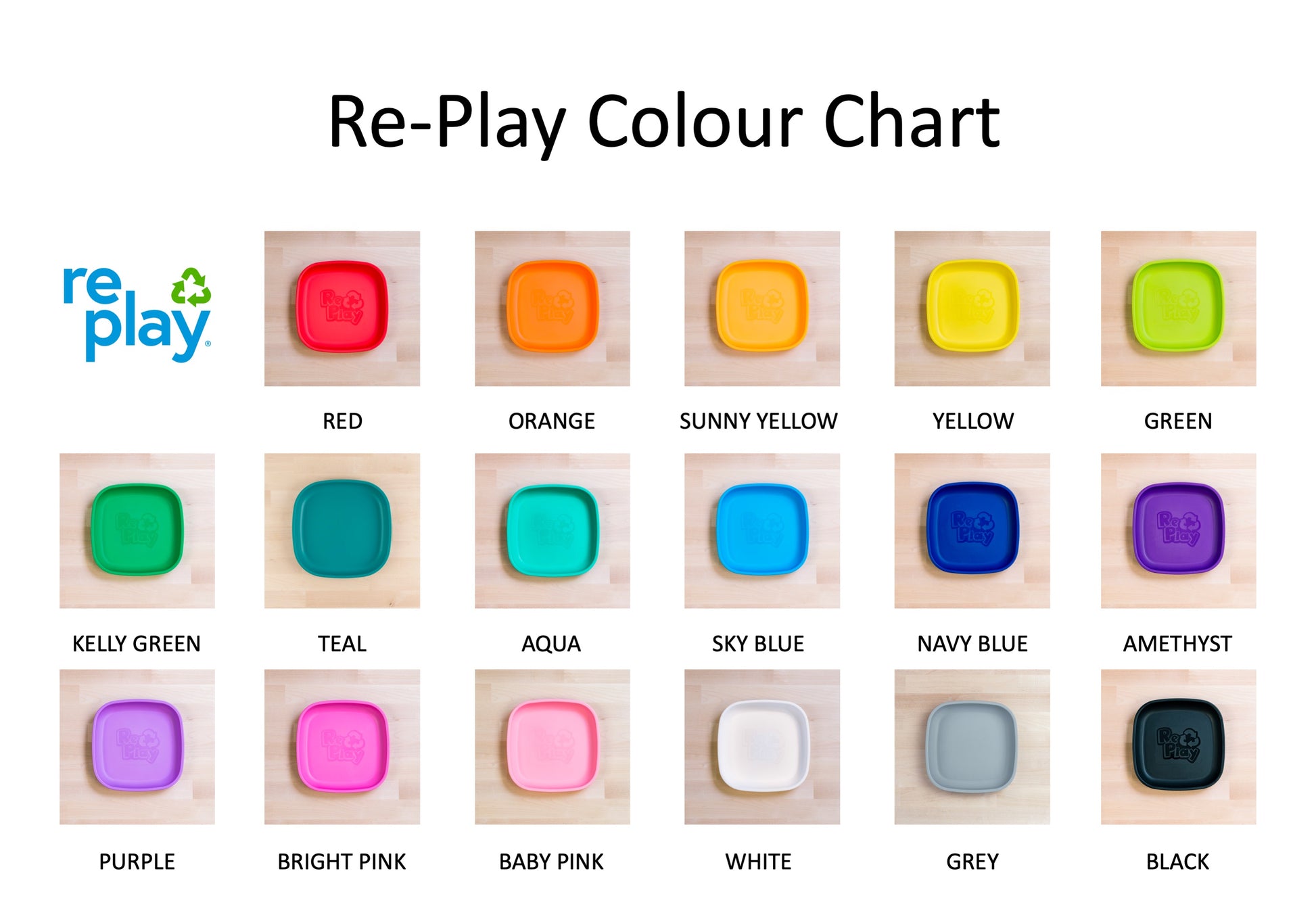 Re-Play Spill-Proof Cup Colour Palette from Bear & Moo