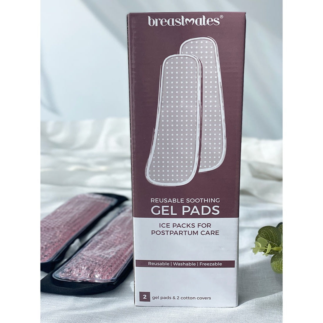 Breastmates Perineal Soothing Gel Pads & Covers available at Bear & Moo