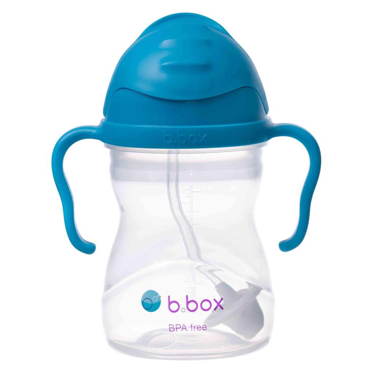 b.box Sippy Cup in Neon Cobalt Blue available at Bear & Moo