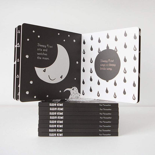 Sleepy Kiwi Board Book by Kat Merewether  from Bear & Moo