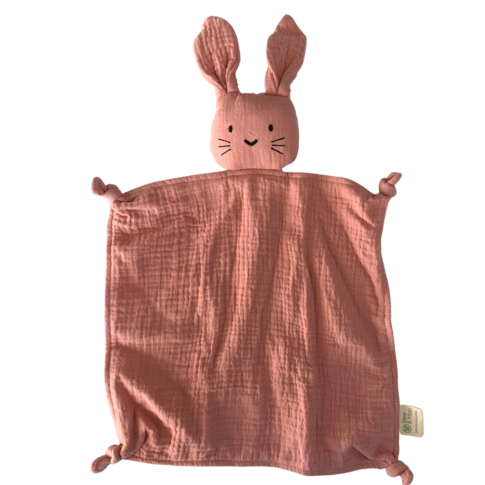 Snuggly Comforter in Dusky Pink from Bear & Moo