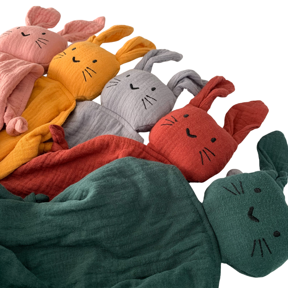  Snuggly Comforter Colour Range from Bear & Moo