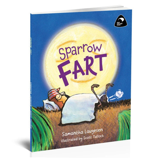Sparrow Fart by Samantha Laugesen available at Bear & Moo