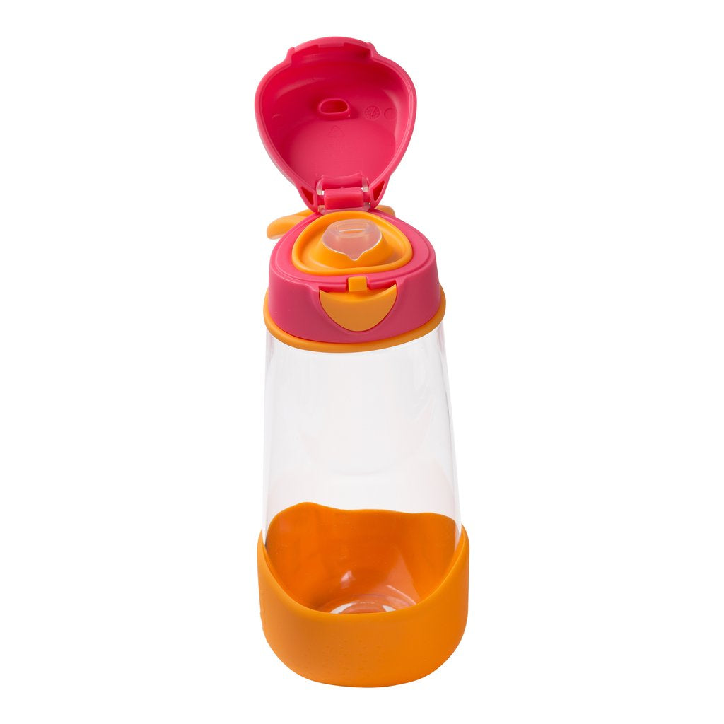b.box Sport Spout Bottle 600ml in Strawberry Shake available at Bear & Moo