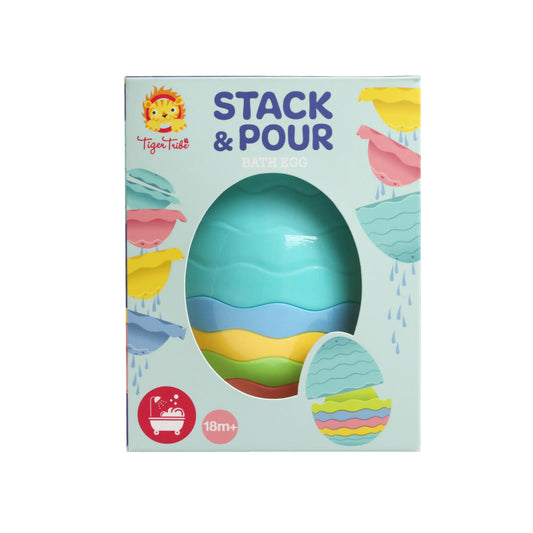 Tiger Tribe Stack & Pour - Bath Egg available at Bear & Moo