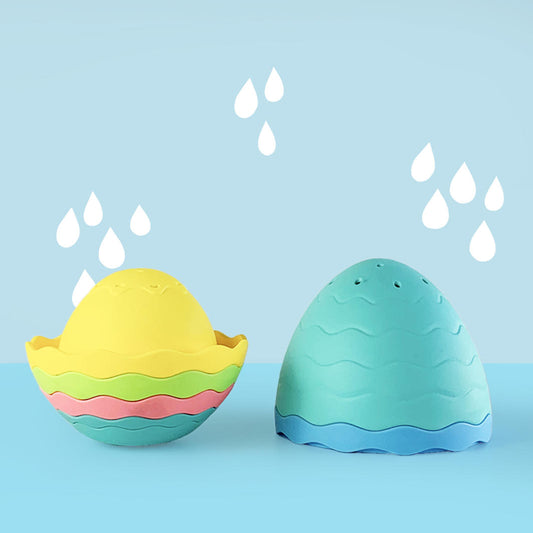 Tiger Tribe Stack & Pour - Bath Egg available at Bear & Moo