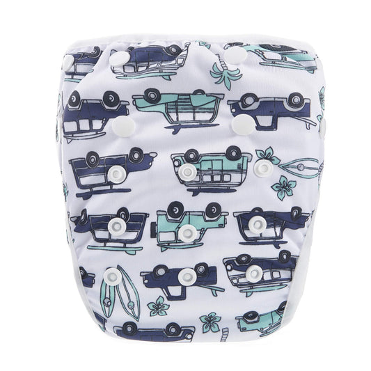 Surfing Summer Reusable Swim Nappy from Bear & Moo