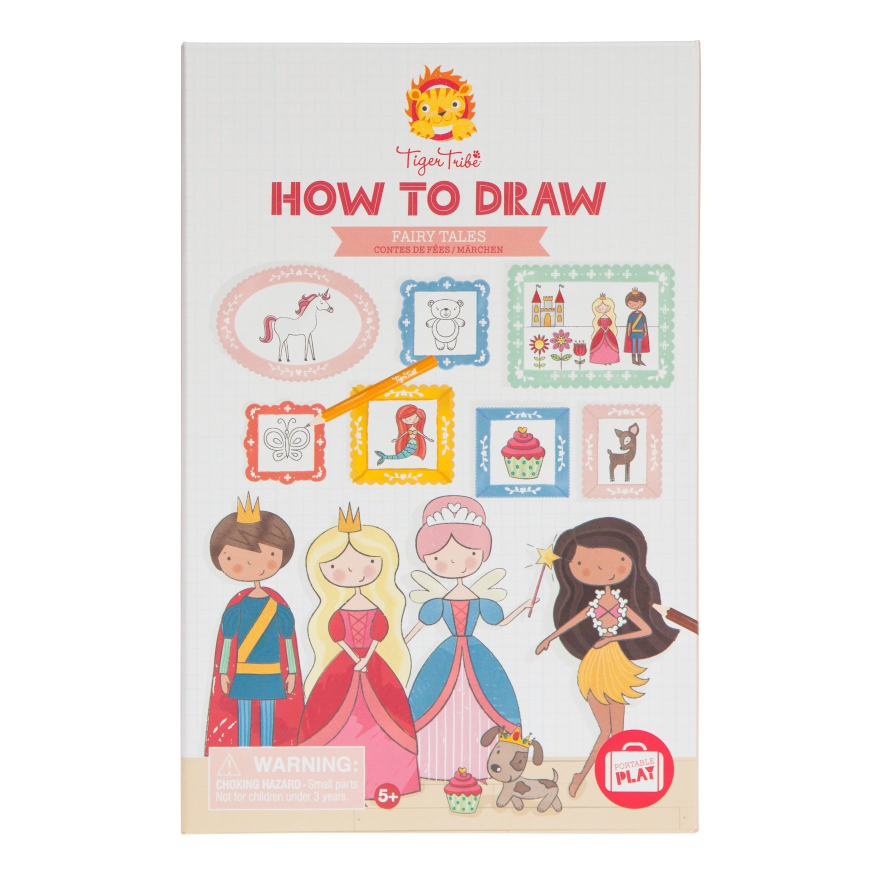 Tiger Tribe How to Draw | Fairy Tales available at Bear & Moo