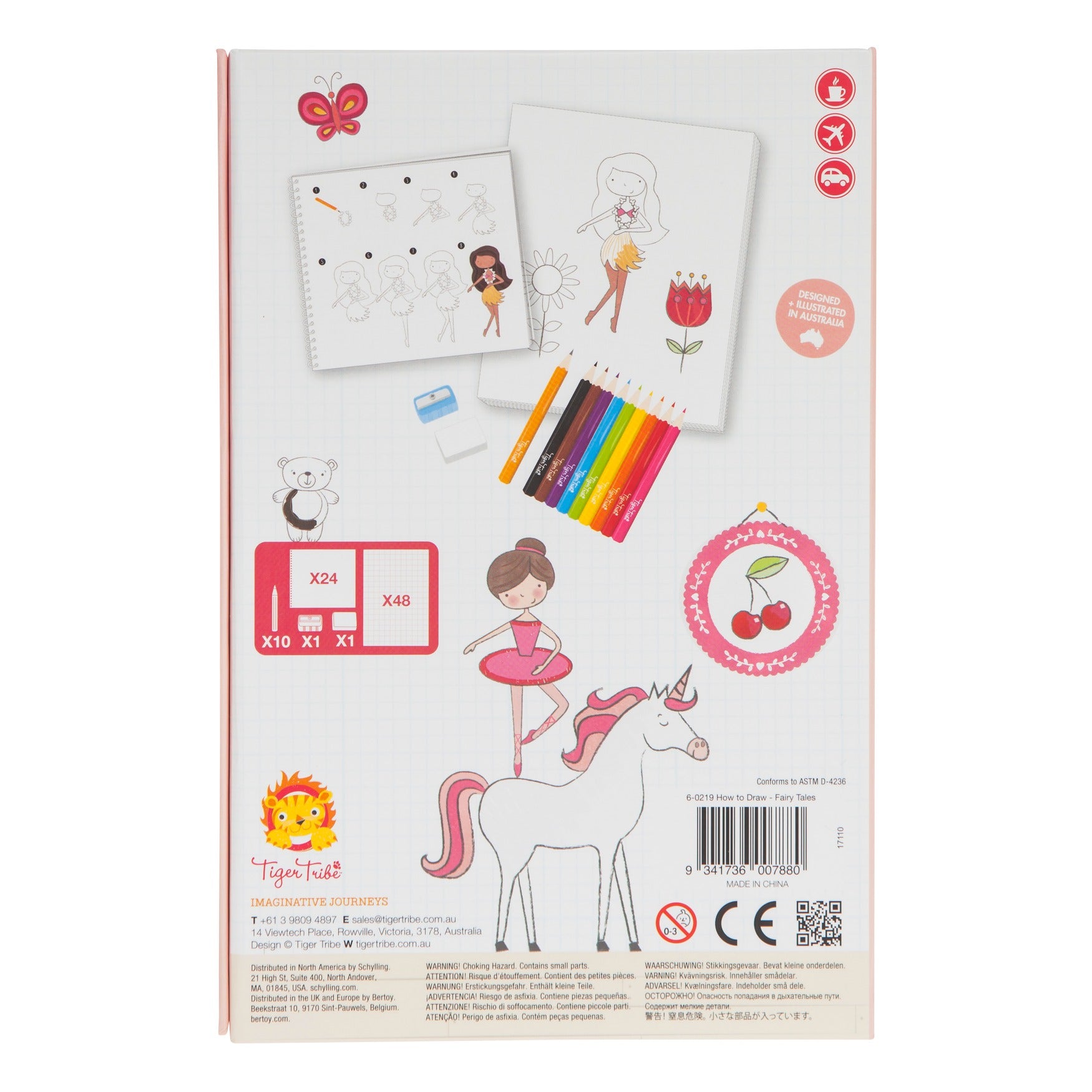 Tiger Tribe How to Draw | Fairy Tales available at Bear & Moo
