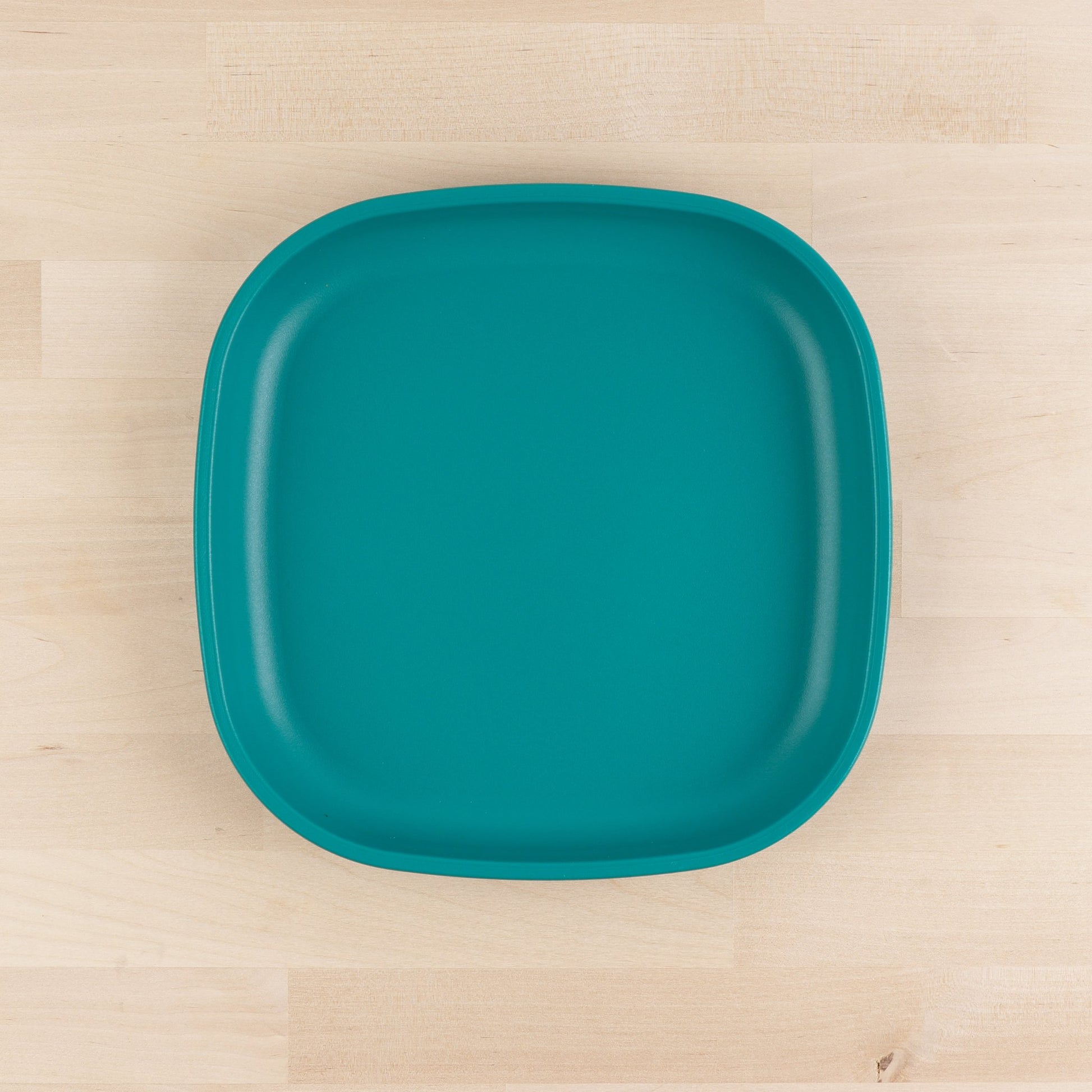 Re-Play Flat Plate Standard Size in Teal from Bear & Moo