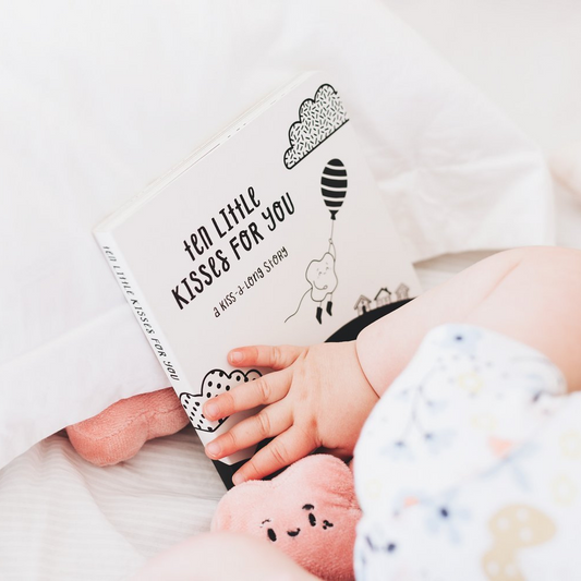 The Kiss Co Ten Little Kisses For You | Board Book from Bear & Moo