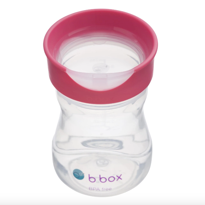 b.box Training Rim Cup in Raspberry available at Bear & Moo