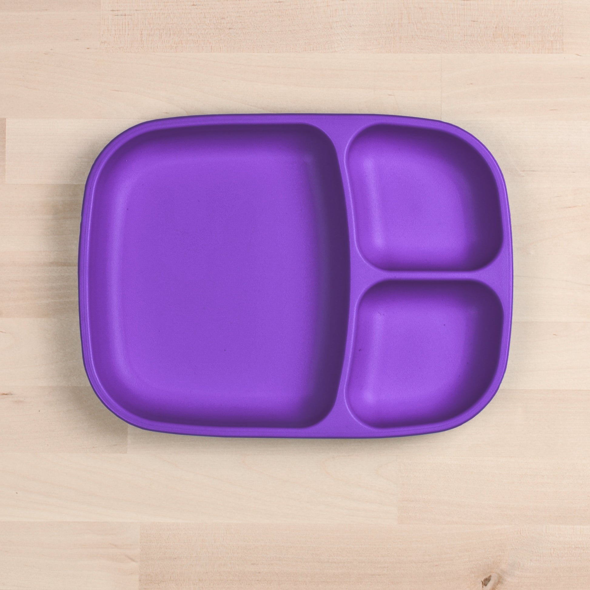 Re-Play Divided Tray in Amethyst from Bear & Moo