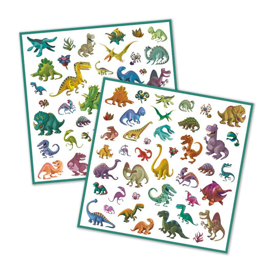 Djeco Dinosaurs Stickers available at Bear & Moo