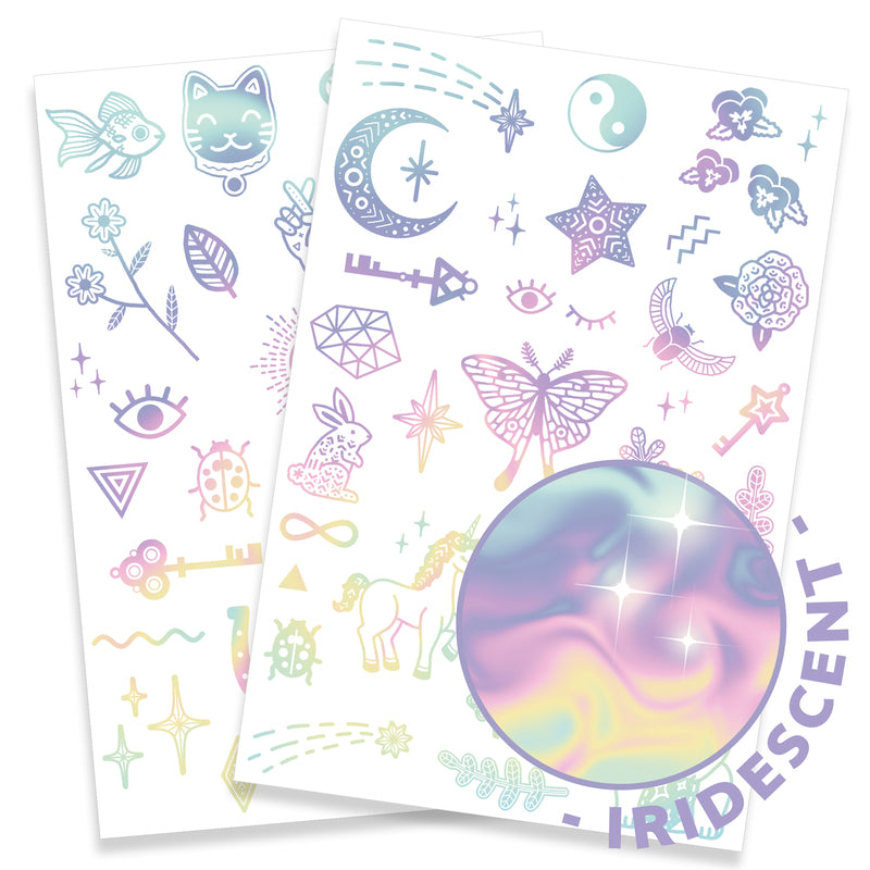 Djeco Lucky Charms Temporary Tattoos available at Bear & Moo