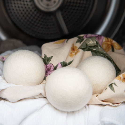 CaliWoods Eco Wool Dryer Balls from Bear & Moo