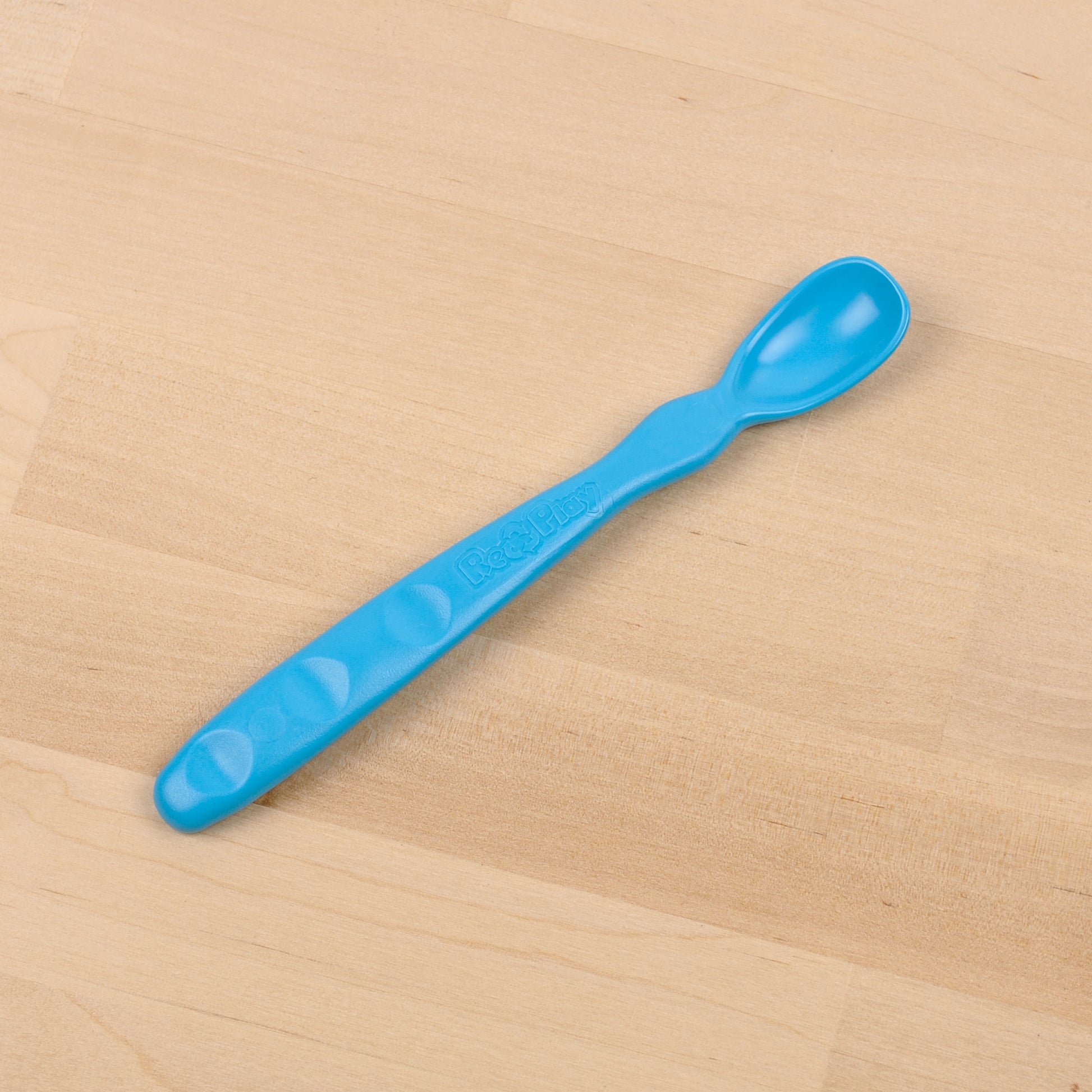 Re-Play Infant Spoon in Sky Blue from Bear & Moo