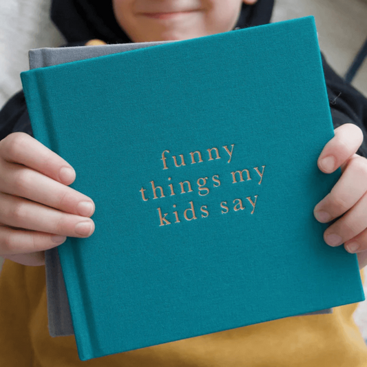 Write To Me Funny Things My Kids Say Journal available at Bear & Moo