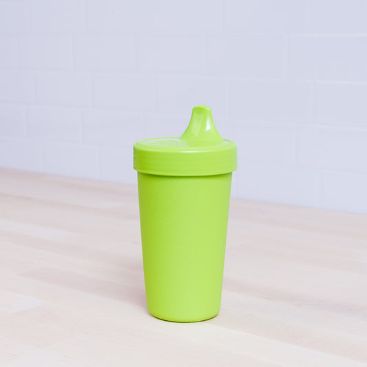 Re-Play Spill-Proof Sippy Cup in Lime Green from Bear & Moo