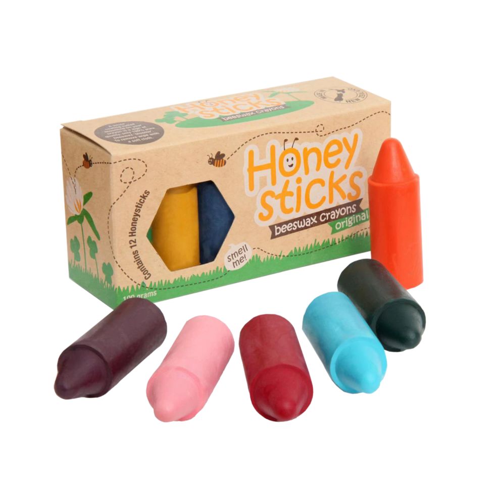 Honeysticks Originals Beeswax Crayons from Bear & Moo