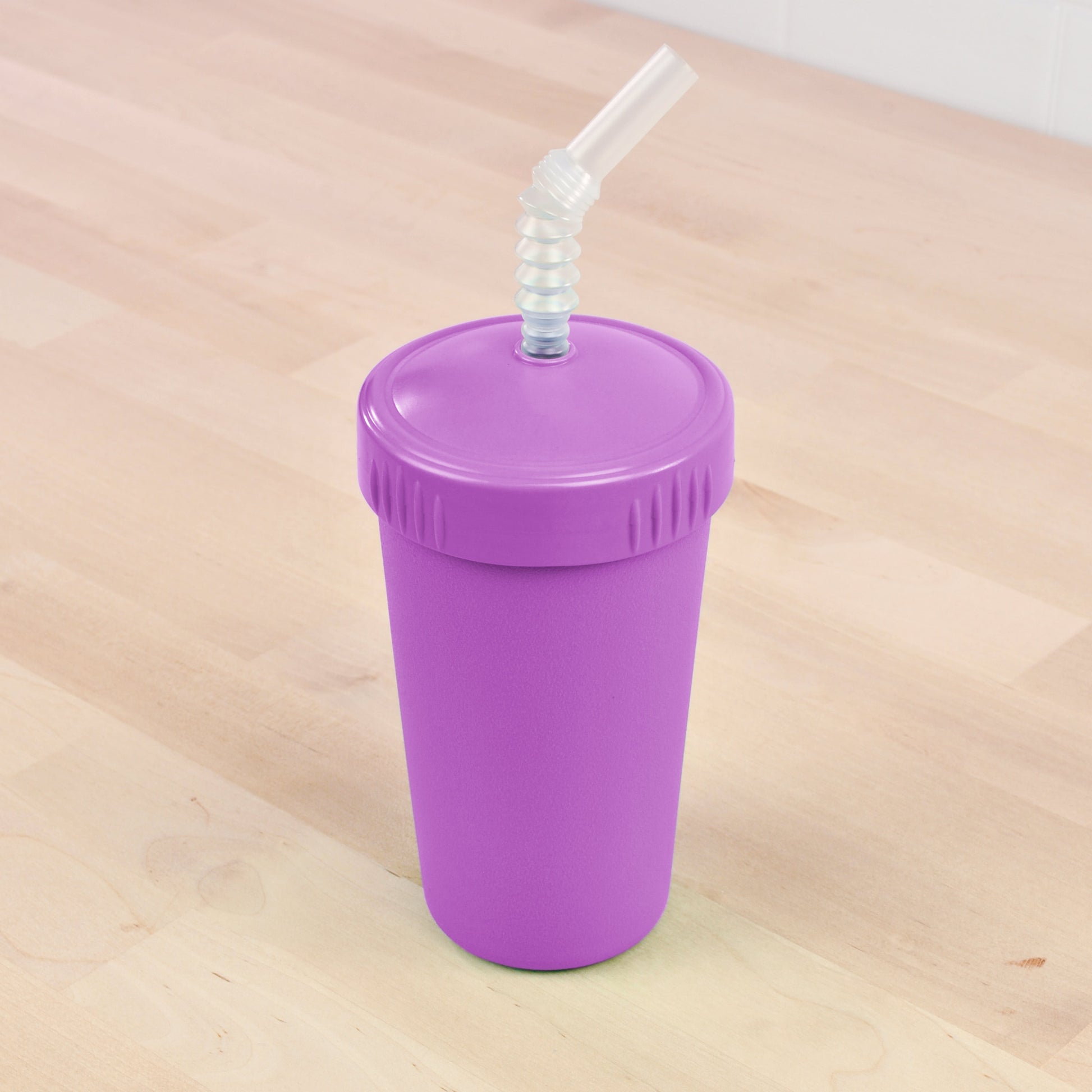 Re-Play Straw Cup in Purple from Bear & Moo